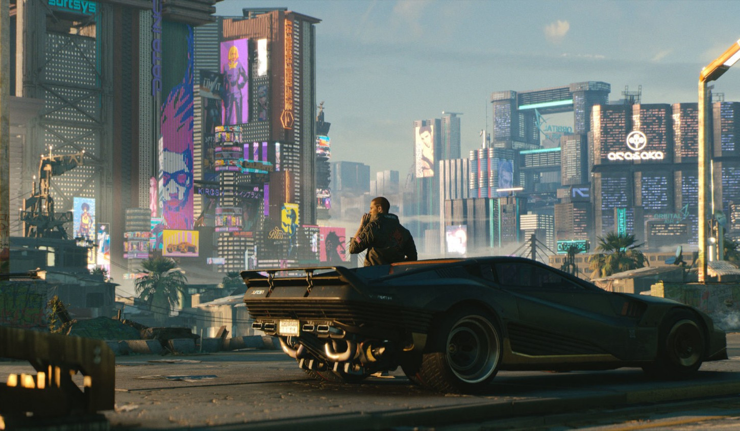 Пользователь сделал трёхмерную модель Найт-Сити из Cyberpunk 2077